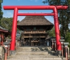 青井阿蘇神社 鳥居と楼門